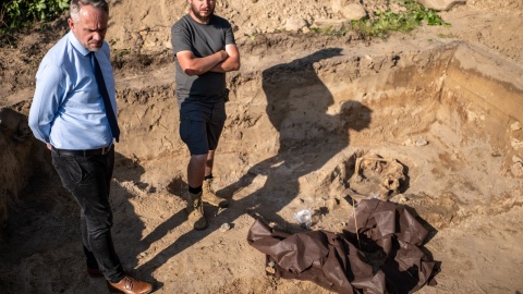 Wykopaliska archeologiczne w Borównie/fot. Instytut Pamięci Narodowej Oddział w Gdańsku/Facebook