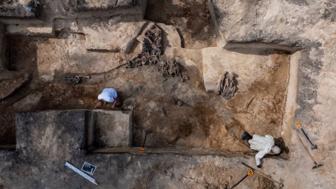 Wykopaliska archeologiczne w Borównie/fot. Instytut Pamięci Narodowej Oddział w Gdańsku/Facebook