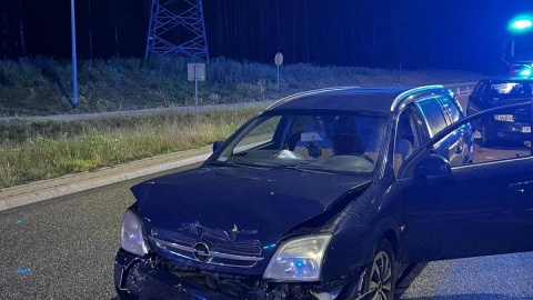 Do zdarzenia doszło tuż przy węźle na ul. Południowej. / Fot. KM PSP w Grudziądzu