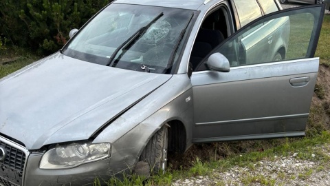 W chwili zdarzenia kierująca audi miała prawie trzy promile alkoholu. / Fot. KPP w Lipnie