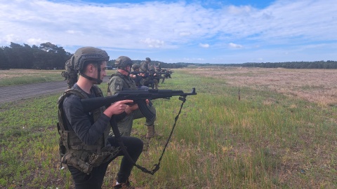 Akcja "Trenuj z Wojskiem" w Toruniu/fot. Robert Duliński