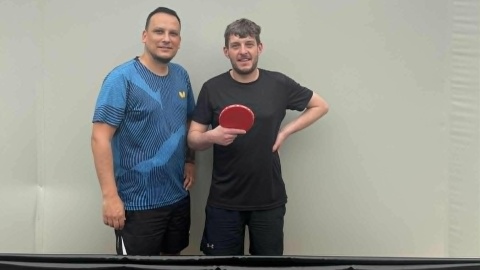 Niedzielna Liga Deblowa w obiektywie. Wicemistrzowie – Marcin Błaszczyk i Bartłomiej Wasilewski/fot. Maciej Wilkowski