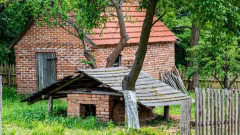 Tak prezentuje się skansen w Kaszczorku. / Fot. Muzeum Etnograficznego w Toruniu