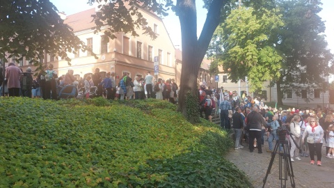 Pielgrzymka wyruszyła spod Katedry Bydgoskiej/fot. Sława Skibińska-Dmitruk