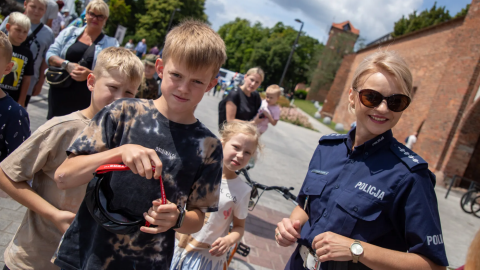 Festyn policyjny w Toruniu/fot. © UMT 2025, autor: Agnieszka Bielecka, licencja: CC BY-NC 4.0