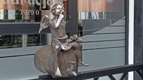 Anioł na ul. Szczytnej/fot. Monika Kaczyńska