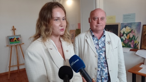 Hrabia był gościem Ogrodowego Spotkania z Piosenką Francuską. / Fot. Michał Zaręba