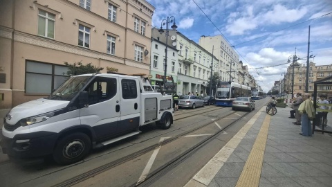 Tak wyglądała sytuacja przy ul. Gdańskiej. / Fot. Izabela Langner