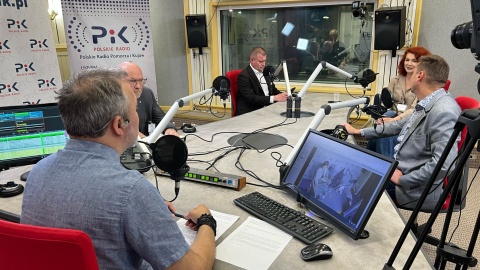 Goście „Radiokonferencji”/fot. Izabela Langner