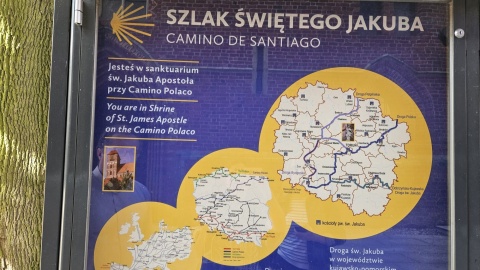 Sprawdziliśmy, jak przebiega szlak Camino de Santiago w naszym regionie/fot: Adriana Andrzejewska-Kuras