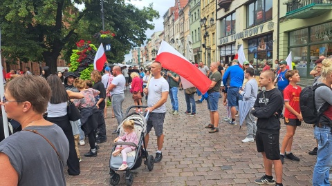 Manifestacje w Toruniu/fot. Robert Duliński
