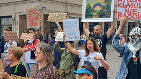Manifestacje w Toruniu/fot. Robert Duliński