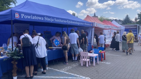 Jarmark Ekologiczny z królewną Anną w Brodnicy/fot. Krystian Makowski