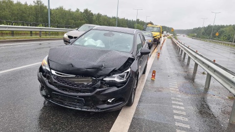 Do wypadku doszło na ul. Wyszyńskiego w Bydgoszczy. / Fot. Heron15 Pomoc Drogowa Bydgoszcz 24h Andruszczenko Krystian