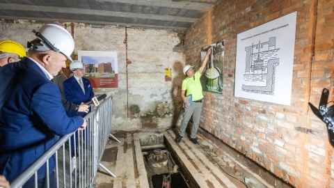 Trwa remont Młyna Górnego w Grudziądzu - powstanie tu Młyn Energii/fot. Szymon Zdziebło, tarantoga.pl dla UMWKP