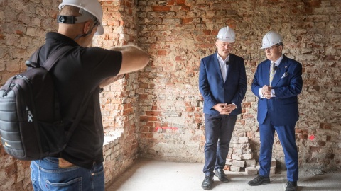 Trwa remont Młyna Górnego w Grudziądzu - powstanie tu Młyn Energii/fot. Szymon Zdziebło, tarantoga.pl dla UMWKP