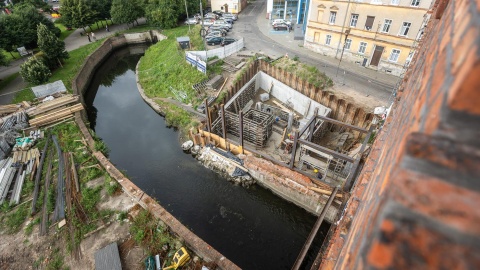 Trwa remont Młyna Górnego w Grudziądzu - powstanie tu Młyn Energii/fot. Szymon Zdziebło, tarantoga.pl dla UMWKP