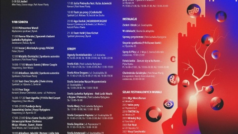 Program 9 Hills Festival/mat. organizatorów