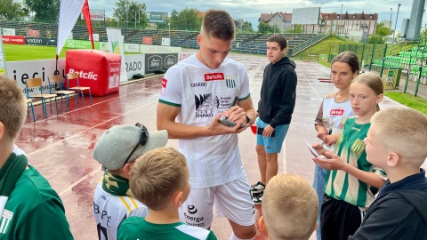 Atmosfera – mimo zbliżającego się poważnego wyzwania – była swobodna i przyjazna/fot. Izabela Langner