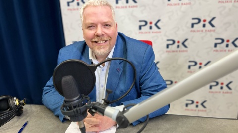 Redaktor Michał Słobodzian/fot. Izabela Langner