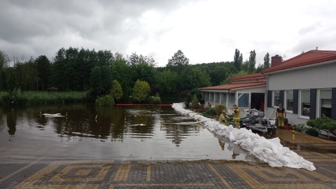 Restauracja w Bartniczce po wylaniu rzeki Brynicy/fot. Michał Zaręba
