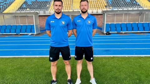 Nowy nabytek Filip Kozłowski i Michal Cywiński/fot. Izabela Langner