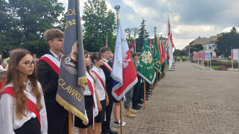 Wojewódzkie uroczystości Narodowego Dnia Pamięci Powstania Warszawskiego zorganizowano we Włocławku/fot: Marek Ledwosiński