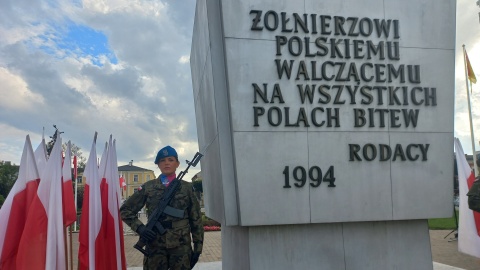 Wojewódzkie uroczystości Narodowego Dnia Pamięci Powstania Warszawskiego zorganizowano we Włocławku/fot: Marek Ledwosiński