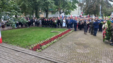 Wojewódzkie uroczystości Narodowego Dnia Pamięci Powstania Warszawskiego zorganizowano we Włocławku/fot: Marek Ledwosiński