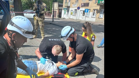 W Rypinie odbywa się krajowy konkurs zespołów wykwalifikowanego ratownictwa przedmedycznego/fot. Marek Ledwosiński