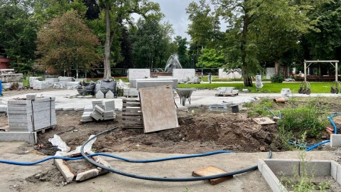 Trwa rewitalizacja Placu Wolności w Bydgoszczy/fot. Izabela Langner