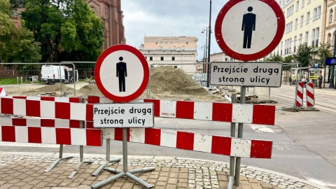 Trwa rewitalizacja Placu Wolności w Bydgoszczy/fot. Izabela Langner