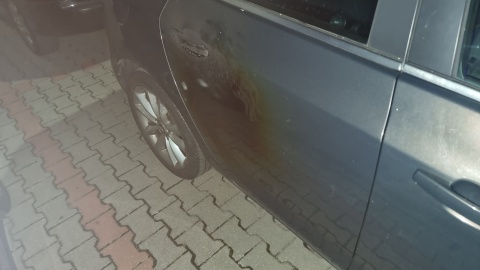 Policja bada sprawę pożarów samochodów w Bydgoszczy/fot. KM PSP Bydgoszcz
