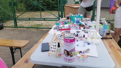Podczas pikniku w Pieczyskach zbierano pieniądze na wsparcie chorych dzieci/fot: Monika Siwak