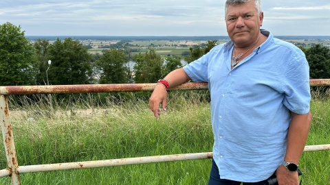 Piotr Łukiewski, przewodnik po cytadeli/fot. Tomasz Kaźmierski