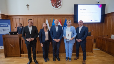 Ceremonia wręczenia umów z programu Fundusze Europejskie dla Kujaw i Pomorza/fot: Mikołaj Kuras dla UMWKP