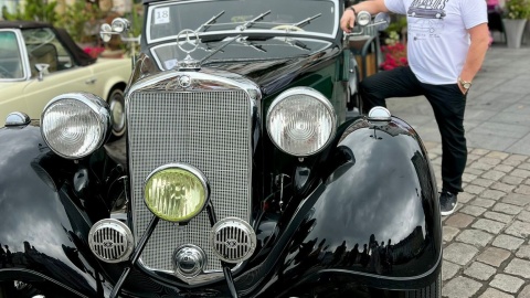 Na zlocie nie zabrakło również fanów mercedesów/fot: Izabela Langner