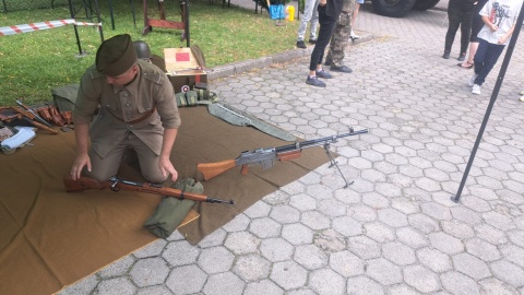W przededniu 86. rocznicy wybuchu II wojny światowej w Wąbrzeźnie zorganizowano rodzinny Piknik Historyczno - Militarny/fot. Robert Duliński