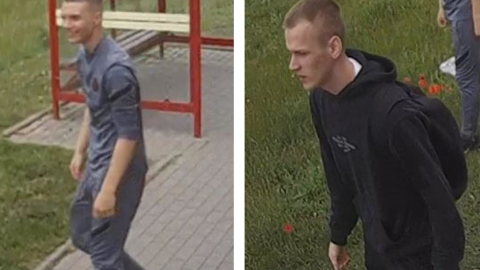 Policja prosi o pomoc w rozpoznaniu mężczyzn/fot: KPP w Inowrocławiu
