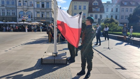 Obchody 86. rocznicy wybuchu II wojny światowej w Bydgoszczy/fot. Damian Klich