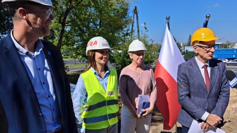 Pierwsze prace rozpoczęły się przy Alei Lecha Kaczyńskiego w Bydgoszczy/fot. Damian Klich