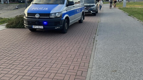Ratownikom WOPR udało się wyłowić mężczyznę z Wisły. / Fot. WOPR Toruń