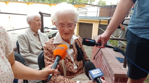 Prof. Wilhelminę Iwanowską wspominała Cecylia Iwaniszewska/fot: Michał Zaręba