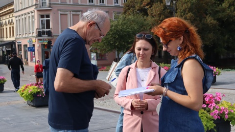W Kujawsko-Pomorskiem rozpoczęła się zbiórka podpisów pod obywatelskim projektem ustawy w sprawie darmowych obiadów dla uczniów szkół podstawowych. To inicjatywa Fundacji GrowSPACE/fot. Tatiana Adonis
