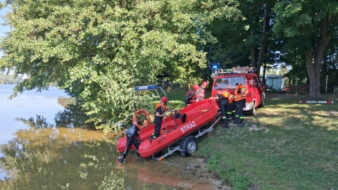 W Wałkowiskach w powiecie świeckim przeprowadzono wielkie ćwiczenia służb/fot. Agata Raczek