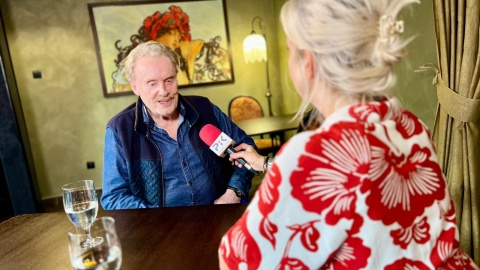 Znakomity polski aktor filmowy i teatralny Daniel Olbrychski gościem specjalnym na odbywającym się w Bydgoszczy Festiwalu Filmowym Przeźrocza. Wieczorem w Kinie Orzeł w Miejskim Centrum Kultury aktor zostanie uhonorowany nagrodą Marszałka Województwa Kujawsko-Pomorskiego/fot. Izabela Langner