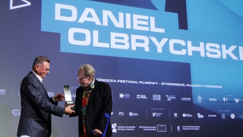 Daniel Olbrychski uhonorowany w Bydgoszczy! Wielki aktor odebrał nagrodę marszałka/fot. Piotr Walczak