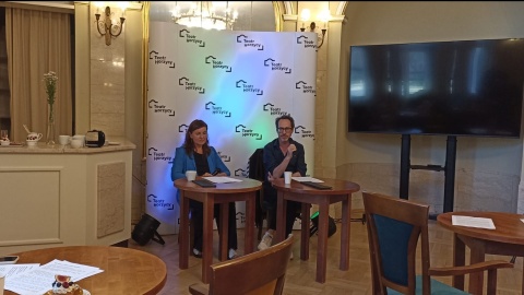 Knferencja zapowiadająca nowy sezon artystyczny w Teatrze im. Wilama Horzycy w Toruniu/fot. Monika Kaczyńska