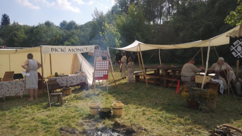 Średniowieczne zwyczaje, praca, medycyna, walki i zabawy w Brześciu Kujawskim/fot. Agnieszka Marszał