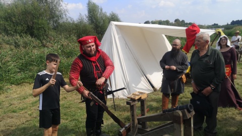 Średniowieczne zwyczaje, praca, medycyna, walki i zabawy w Brześciu Kujawskim/fot. Agnieszka Marszał